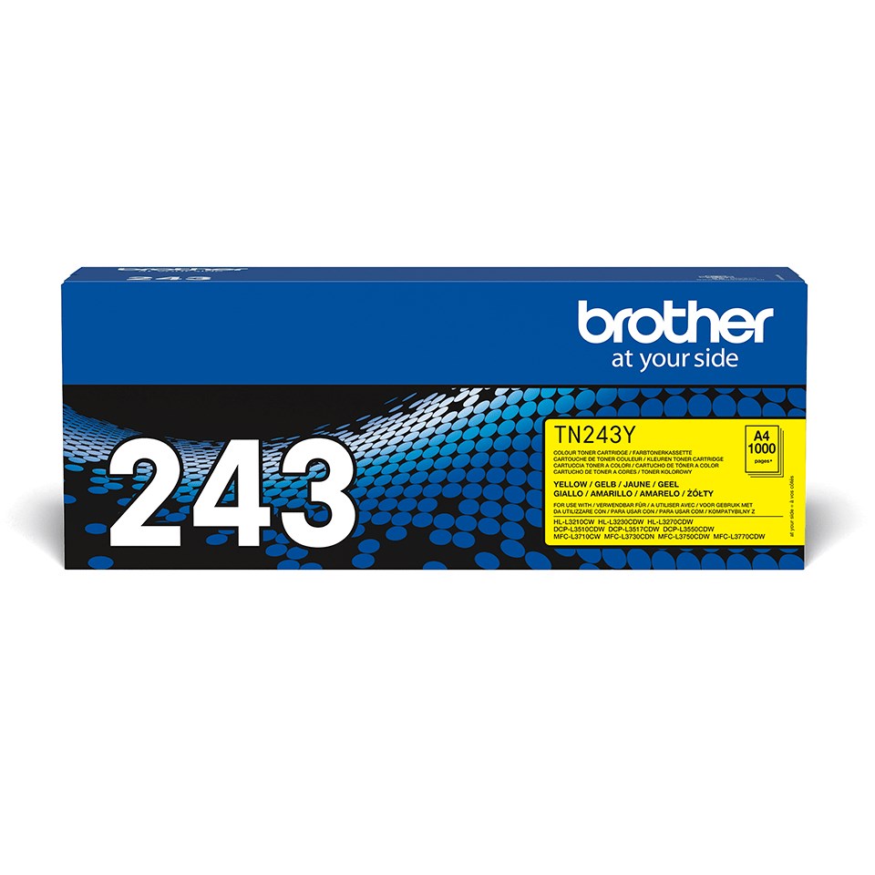 Toner Brother żółty TN243Y=TN-243Y, 1000 str.