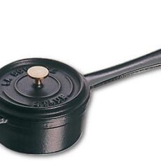 Mini rondel żeliwny Staub - 250 ml, Czarny