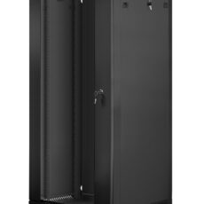 Lanberg WF01-6627-10B stojak 27U Szafa wisząca Czarny