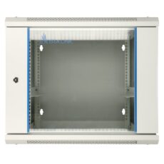 Extralink Szafa rack 12U 600x600 AZH Szara montowana na ścianie, dwusekcyjna