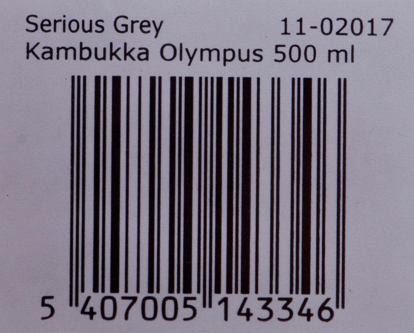 Kambukka kubek termiczny Olympus 500ml -  Serious Grey