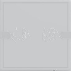 GIRA czujnik przyciskowy 4 Komfort 1x KNX TS4 antracytowy 5001028