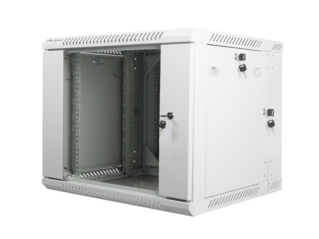 Lanberg WF02-6609-10S stojak 9U Szafa wisząca Szary