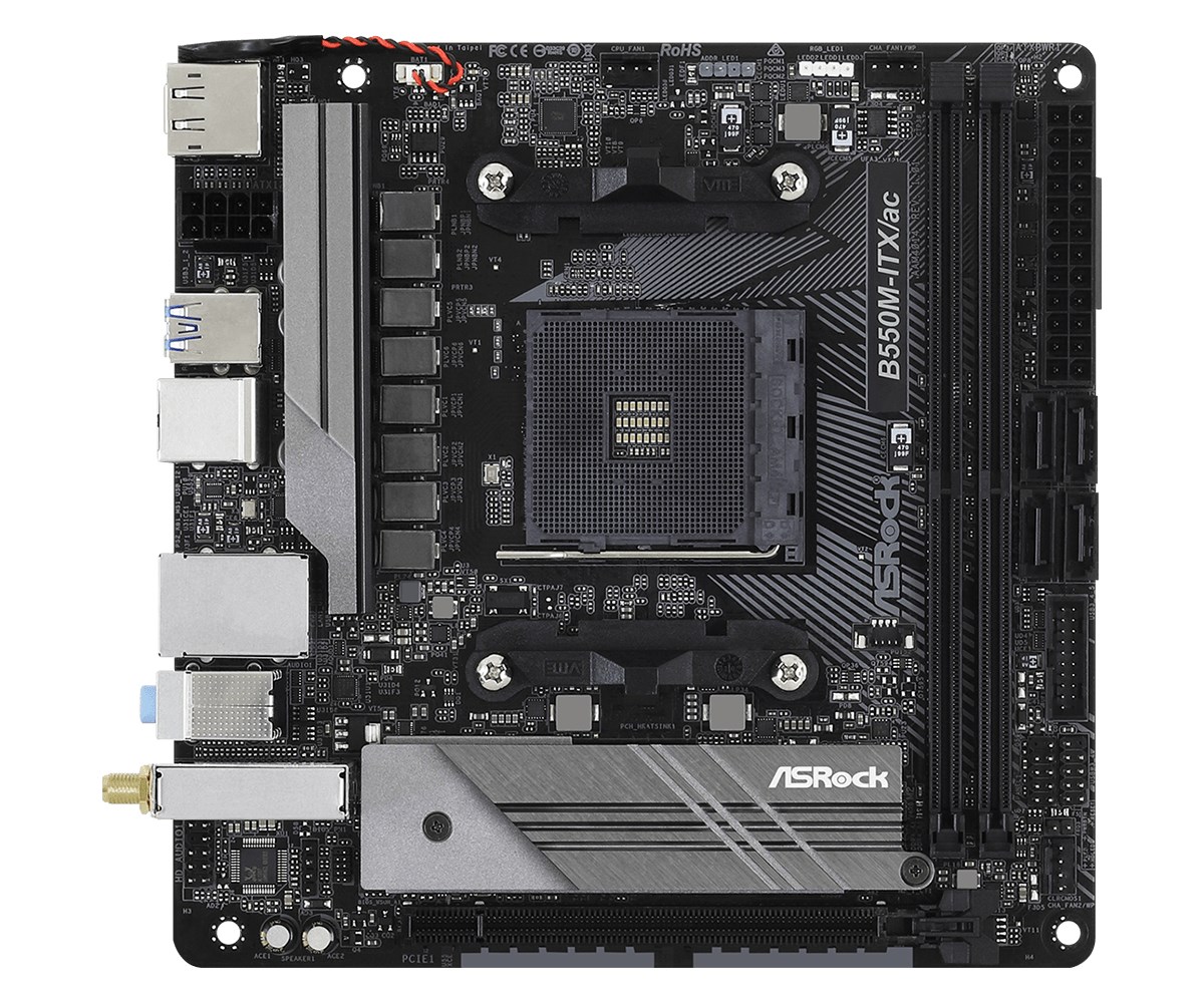 Płyta główna Asrock B550M-ITX/AC - obrazek 2