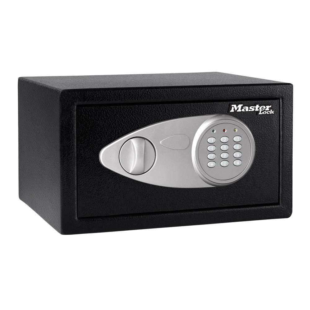 MASTER LOCK X041ML sejf Czarny, Szary Stal