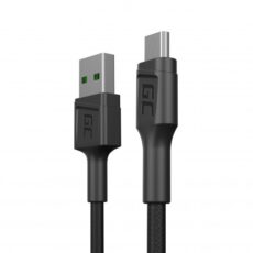 GREEN CELL KABEL KABGC23 GC POWERSTREAM USB-A - MICRO USB 30CM, SZYBKIE ŁADOWANIE ULTRA CHARGE, QC 3.0
