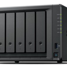 NAS Synology DS1525+, Tower, 5x 2.5"/3.5" SATA + 2x M.2 2280 NVMe SSD, AMD Ryzen V1500B, 8GB DDR4 (max.32GB), 2x 2.5GbE RJ-45, 2x USB 3.2, adapter 120W