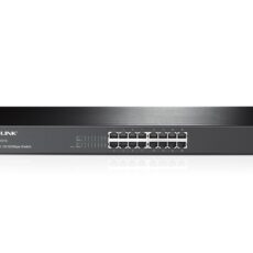 TP-Link TL-SF1016 Nie zarządzany Fast Ethernet (10/100) 1U Czarny