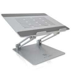 Podstawka pod laptopa ICY BOX IB-NH300 Srebrny Aluminium Silikon 43.2 cm (17") 3 kg 15 cm
