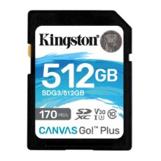 Kingston Technology Canvas Go! Plus 512 GB SD UHS-I Klasa 10