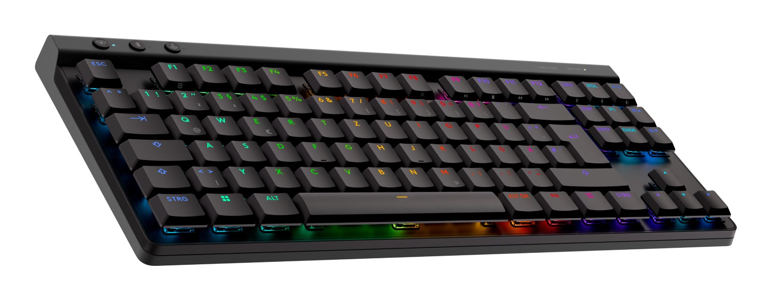 Logitech G515 klawiatura Gaming RF Wireless + Bluetooth QWERTZ Czeski Czarny - obrazek 2
