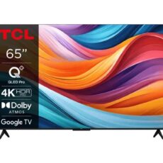 Telewizor TCL 65T7B QLED PRO 65" 4K Ultra HD Google TV Dolby Atmos DVB-T2 Tytanowy