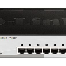 D-Link DGS-1210-08P Zarządzany L2 Gigabit Ethernet (10/100/1000) Obsługa PoE Czarny