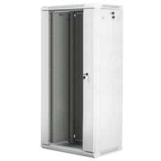 LANBERG SZAFA WISZĄCA 19" 27U 600X450 (DRZWI SZKLANE, SZARA RAL7035)