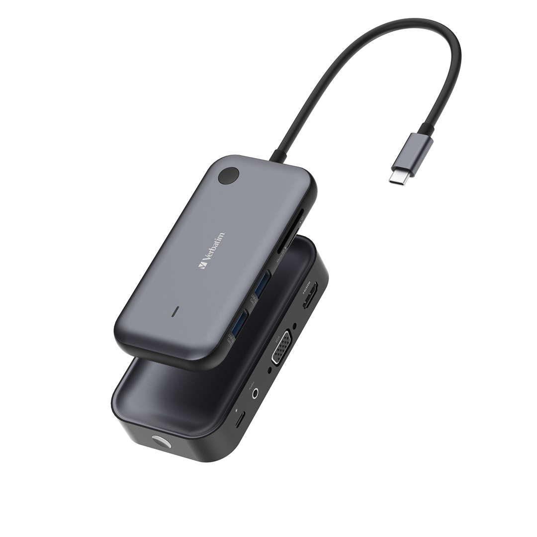 Bezprzewodowa karta sieciowa USB-C Verbatim Share My Screen 1080P WDA-01