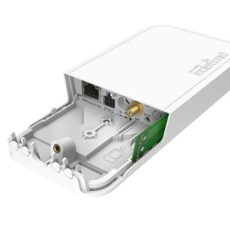 Router Mikrotik wAP LoRa8 kit - przepływność 300 Mbps, LAN 10/100 Mbps, zasilanie 9-30V, montaż na suficie, biała obudowa, antena wewn. i zewn., Atheros QCA9531 650 MHz, 16 MB Flash