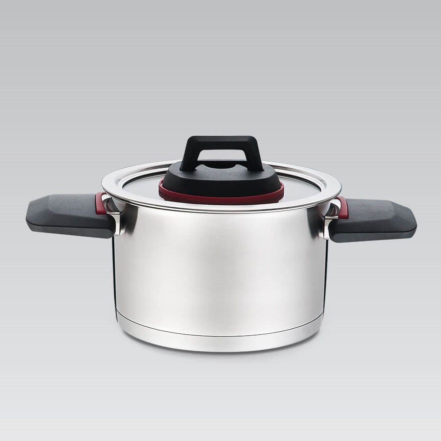 Garnek ze skład.uszami+pokrywka MR-3530-16  1,6L - obrazek 2