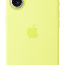 Silikonowe etui Apple iPhone 17 z MagSafe - Neon Yellow