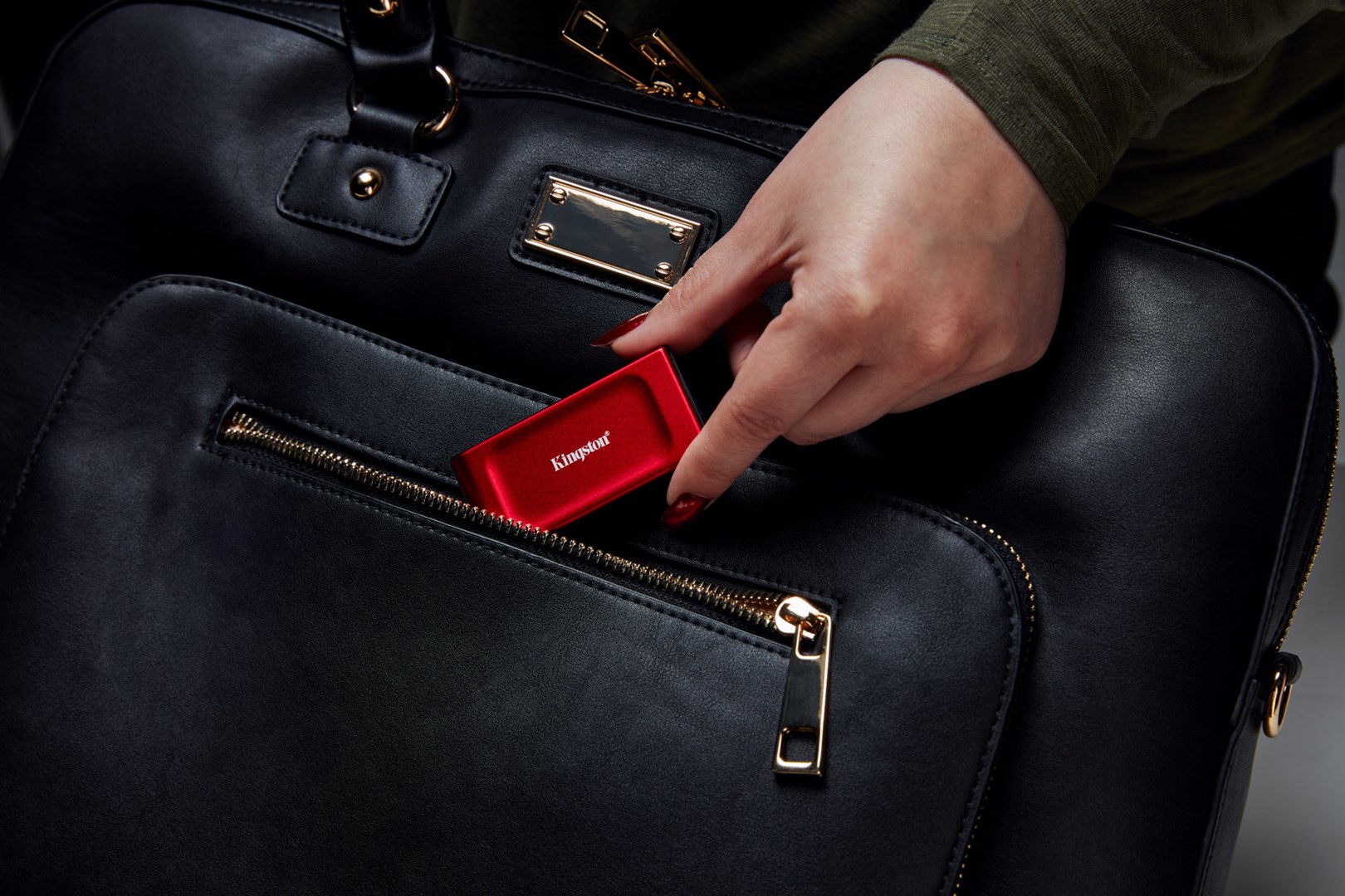 KINGSTON DYSK SSD 1000G PORTABLE XS1000R RED - obrazek 2