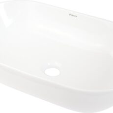Umywalka ceramiczna nablatowa Deante PEONIA CDE_6U5S Biała