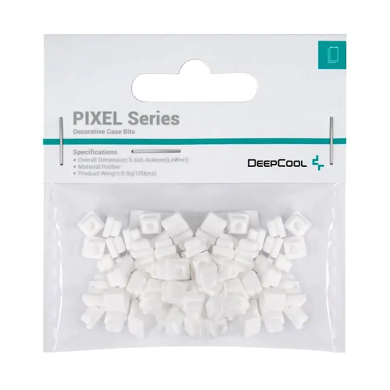 Gumowe końcówki DeepCool PIXEL WH