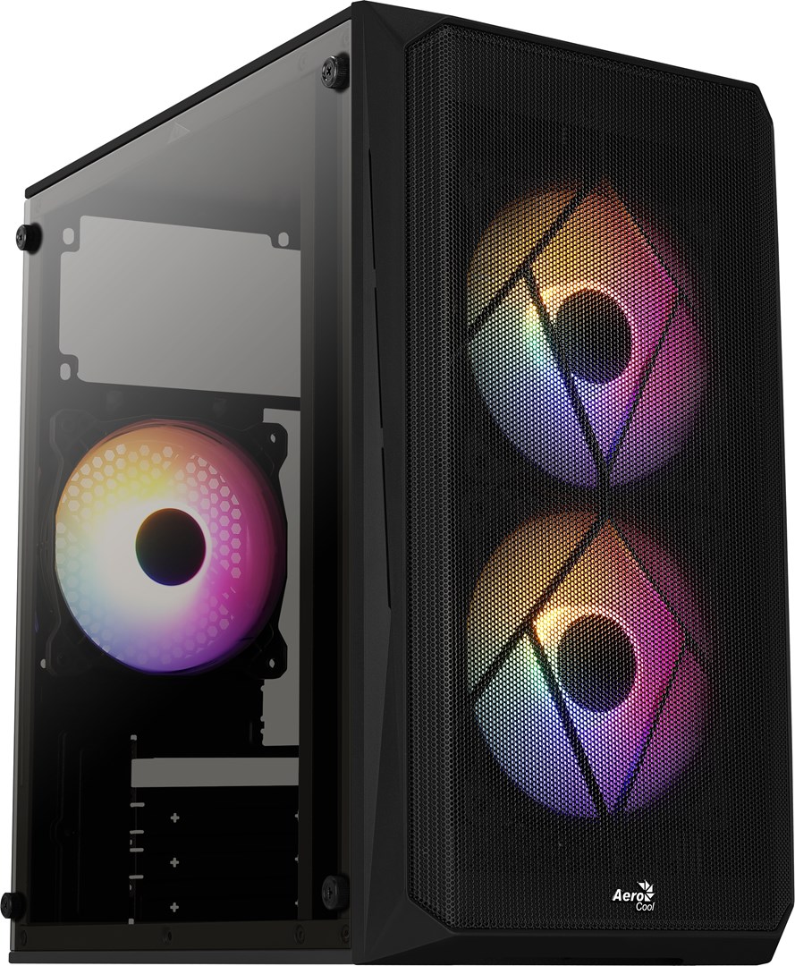 OBUDOWA AEROCOOL GS CS-107-A-BK-v2 FRGB - obrazek 2