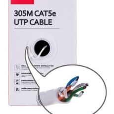 Kabel sieciowy DAHUA drut, 100% miedź PFM920I-5EUN (UTP; 305m; kat. 5e;)