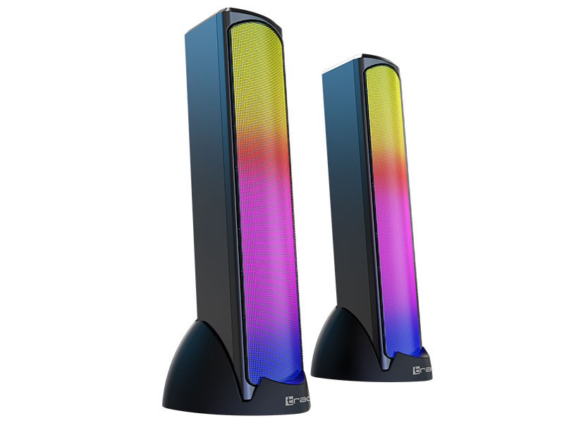 TRACER GŁOŚNIKI 2.0 BLUETOOTH SIGMA USB RGB - obrazek 2