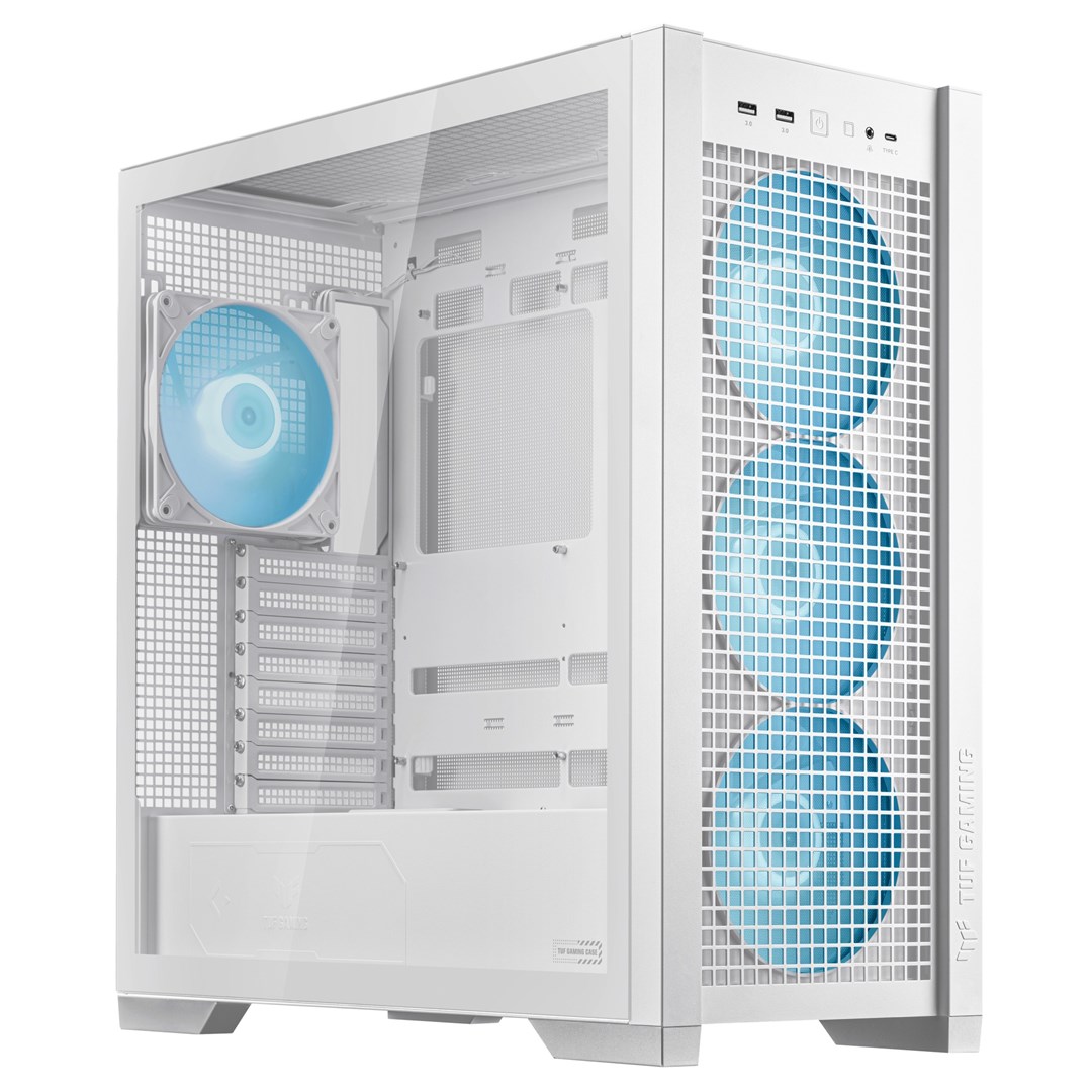 Obudowa Asus TUF GAMING GT302 TG ARGB WHITE - obrazek 2
