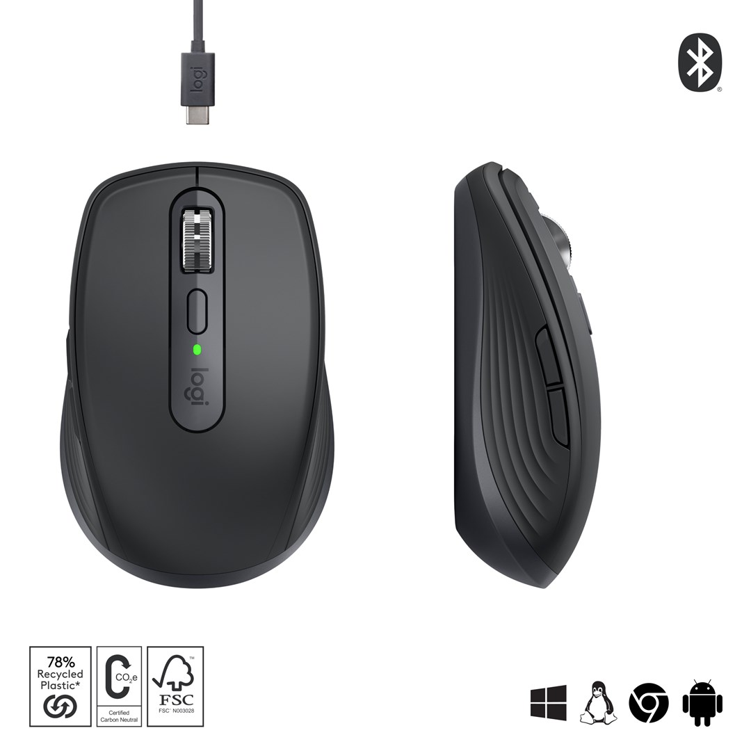 Mysz Logitech MX Anywhere 3S Graphite - obrazek 2