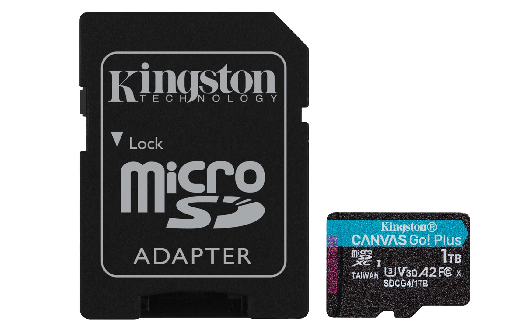 KINGSTON microSDXC Canvas Go Plus 1TB + Adapter - obrazek 2