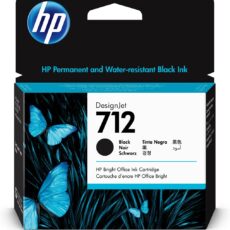 HP Czarny wkład atramentowy 712 DesignJet 80 ml