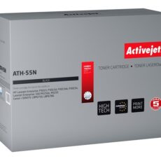Activejet ATH-55N Toner (zamiennik HP 55A CE255A, Canon CRG-724; Supreme; 6000 stron; czarny)