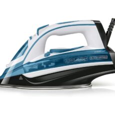 Żelazko parowe Black+Decker BXIR2402E (2400W; biały)