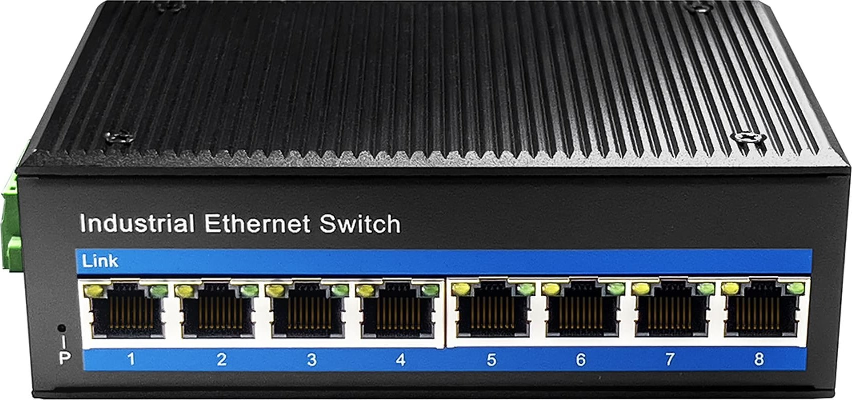 Przełącznik sieciowy/switch Cudy IF1008P (10/100) Czarny - obrazek 2