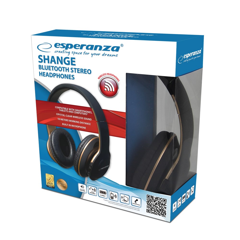 ESPERANZA SŁUCHAWKI BLUETOOTH SHANGE EH220 - obrazek 2