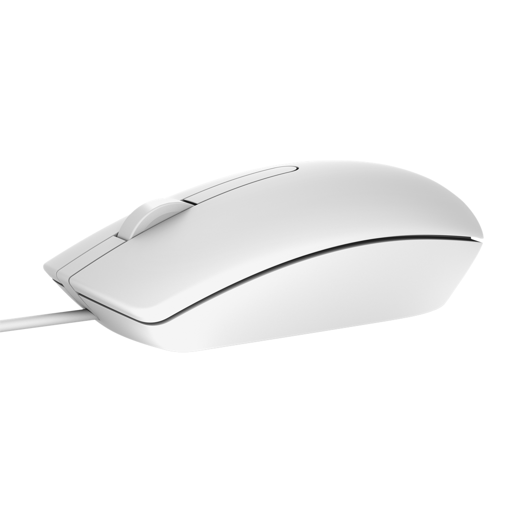 Mysz przewodowa Dell MS116 1000dpi biała