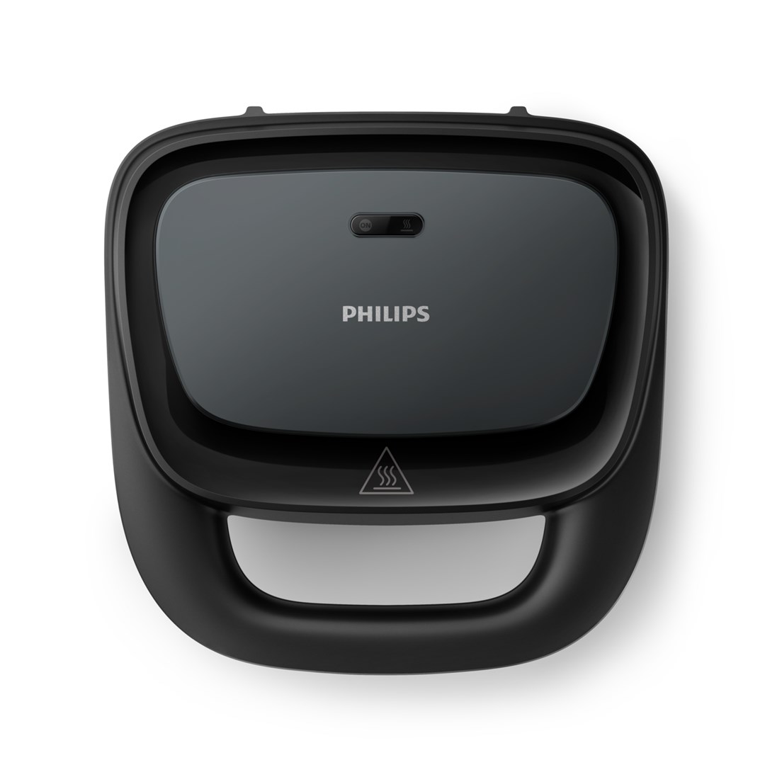 Opiekacz do kanapek Philips HD2331/90 Seria 3000 750 W Czarny