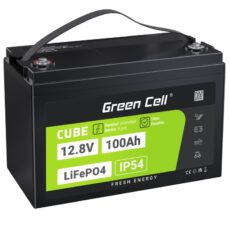 GREEN CELL AKUMULATOR LIFEPO4 CUBE 100AH 12V/12.8V 1280WH LFPGC12V100AH