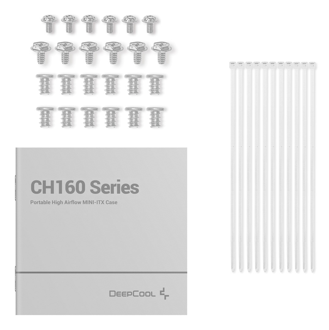 Obudowa DeepCool CH160 WH - obrazek 2