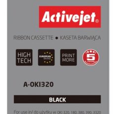 Activejet A-OKI320 Taśma barwiąca (zamiennik OKI 9002303; Supreme; czarny)