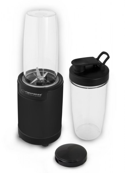 Blender smoothie Esperanza NUTRI SHOT EKM029 (700W; kolor czarny) - obrazek 2