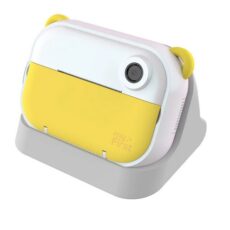 Aparat natychmiastowy myFirst Camera Insta Wi dla dzieci z drukarką i możliwością drukowania etykiet, ekranem 2.4" IPS, z podwójnym obiektywem 12 MP (yellow)