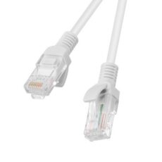 PATCHCORD KAT.6 UTP 1M SZARY FLUKE PASSED LANBERG 10-PACK
