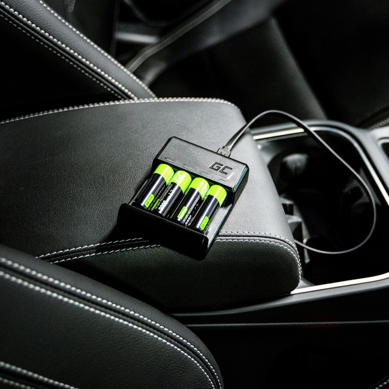 GREEN CELL ŁADOWARKA DO AKUMULATORÓW AA/AAA VITAL CHARGER - obrazek 2