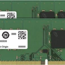 Pamięć RAM Crucial DDR4 - 16 GB: 2 x 8 GB - DIMM 288-pin - unbuffered