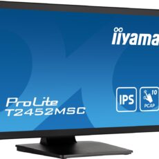 iiyama ProLite T2452MSC-B1 monitor komputerowy 60,5 cm (23.8") 1920 x 1080 px Full HD LCD Ekran dotykowy Przeznaczony dla wielu użytkowników Czarny