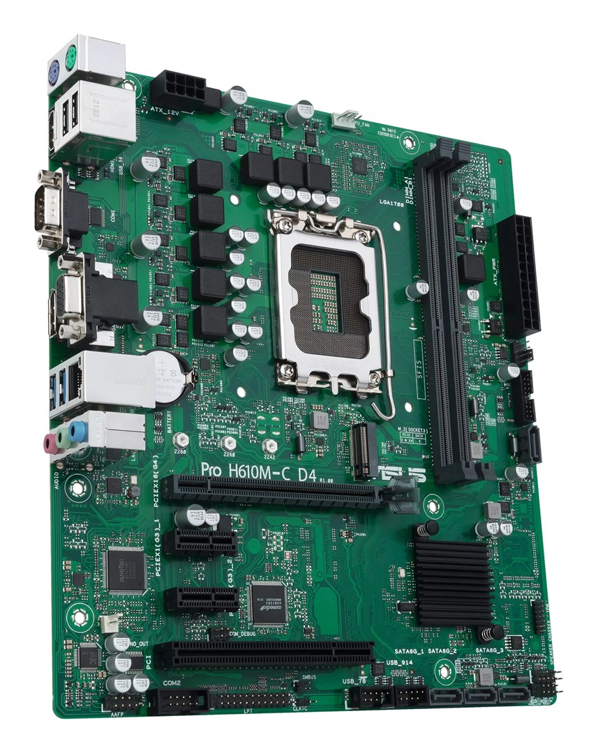 Płyta główna ASUS PRO H610M-C D4-CSM - obrazek 2