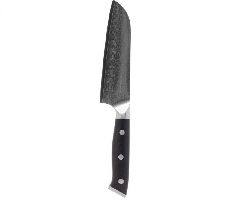 Nóż santoku Santoku Kohersen Elegance Ebony Wood 12,7cm - obrazek 2