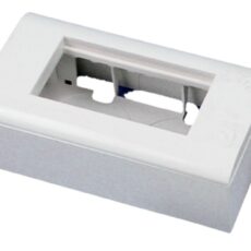 ALANTEC Puszka + support (metalowy) + ramka 90x45 (komplet 2M)